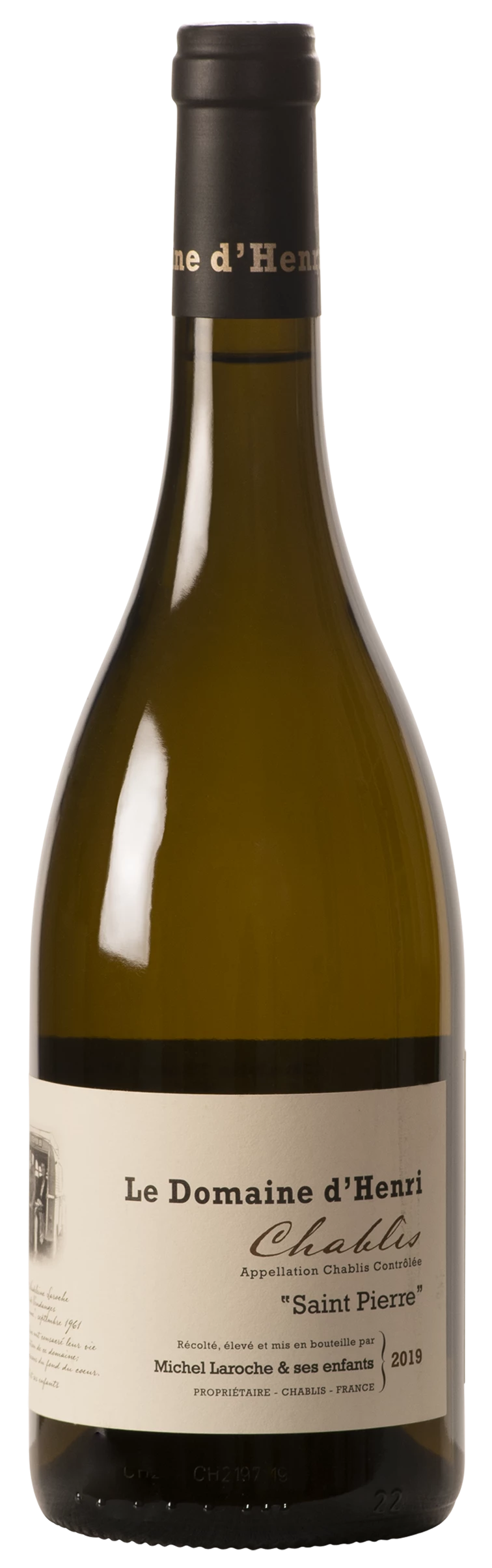 Le Domaine d'Henri Chablis Saint Pierre – Le Domaine d'Henri